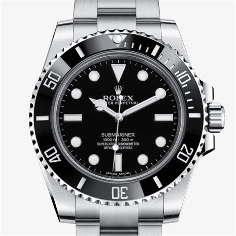 Orologio Rolex Submariner in acciaio Oystersteel 